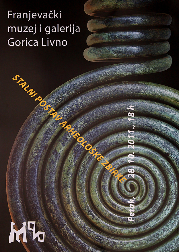 Stalni postav arheološke zbirke, Franjevački muzej i galerija Gorica Livno, petak 28. 10. 2011., u 18 h
